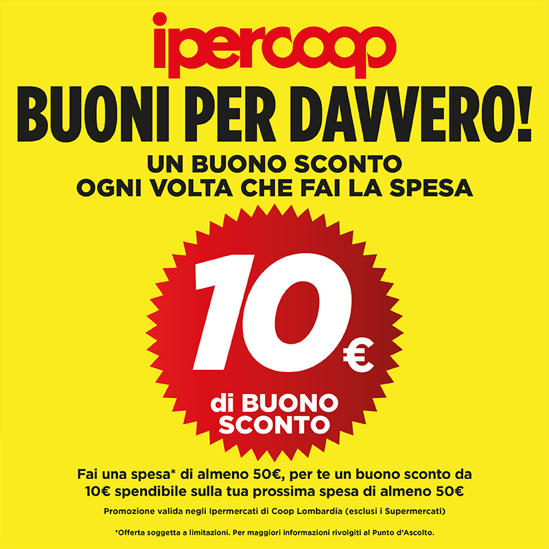 Dal 13 novembre al 31 dicembre, ogni spesa ti regala un buono.